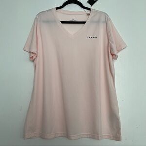 Women’s Adidas Designed 2 Move Tee Pink Tint Size 2X